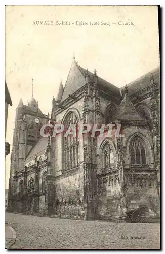 Cartes postales Aumale Eglise