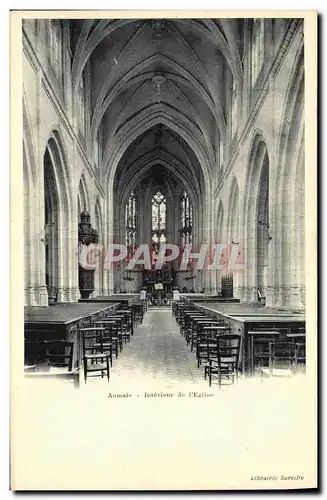 Cartes postales Aumale Interieur de l Eglise