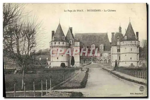 Ansichtskarte AK Le Pays de Bray Mesnieres Le Chateau