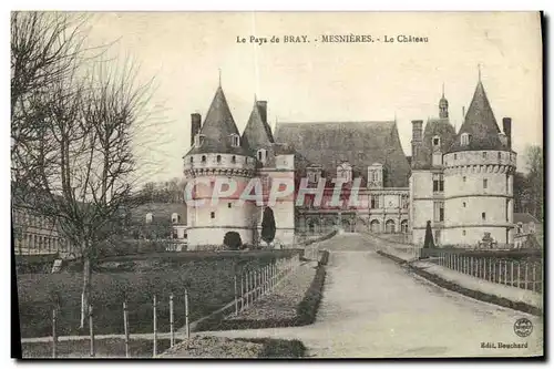 Cartes postales Le Pays de Bray Mesnieres Le Chateau