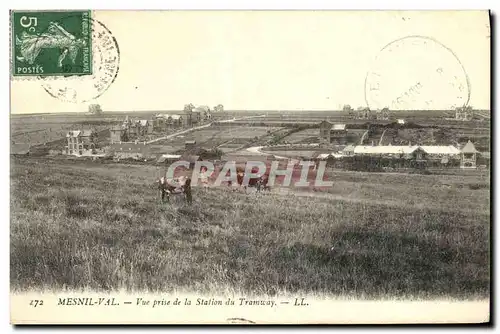 Cartes postales Mesnil Val Vue prise de la Station du Tramway