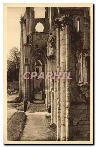 Cartes postales Abbaye de Saint Wandrille Dans les ruines de l eglise