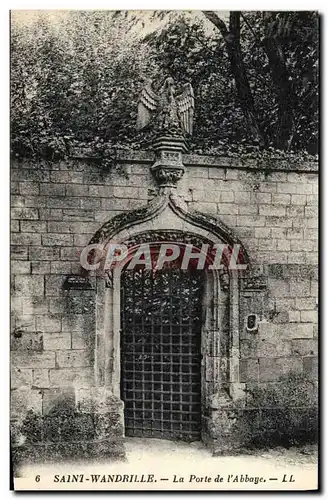 Cartes postales Saint Wandrille La Porte de l Abbaye