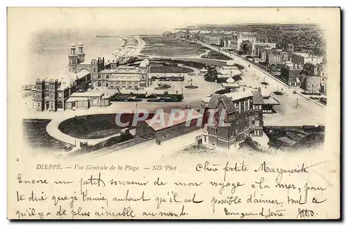 Cartes postales Dieppe Vue Generale de la lage