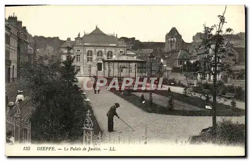 Cartes postales Dieppe Le Palais de Justice