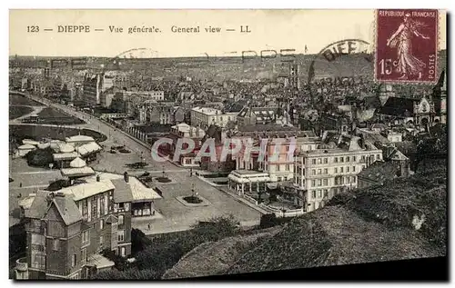 Cartes postales Dieppe Vue generale