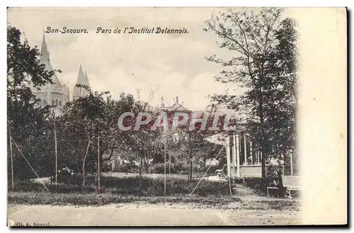 Cartes postales Bonsecours Parc de l Institut Delannois