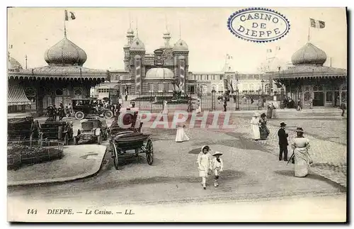 Cartes postales Dieppe Le Casino Enfants