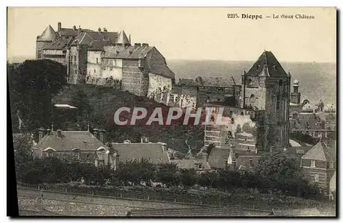 Cartes postales Dieppe Le Vieux Chateau