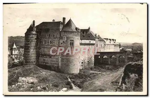 Cartes postales Dieppe Le Chateau facade Nord Ouest