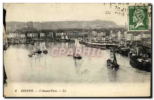Cartes postales Dieppe L Avant Port