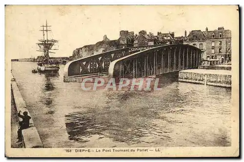 Cartes postales Dieppe Le Port Tournant du Pollet