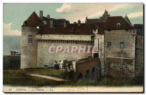 Cartes postales Dieppe Le Chateau