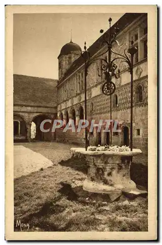 Ansichtskarte AK Environs de Dieppe Le Manoir Ango L entree et la loggia