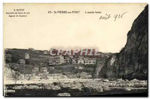 Cartes postales St Pierre en Port a maree basse