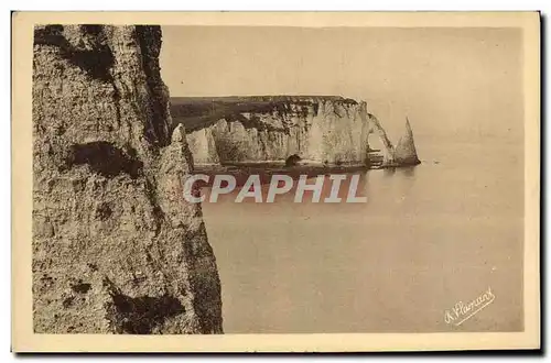 Cartes postales Etretat L Aiguille et la Porte d Aval