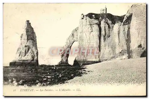 Ansichtskarte AK Etretat Les Falaises L Aiguille