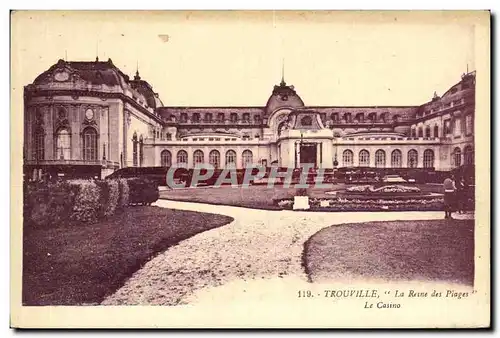 Cartes postales Trouville La Reine des Plages et le Casino