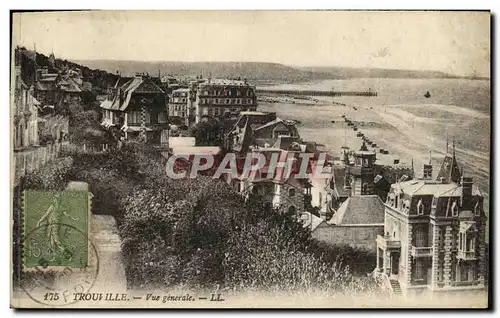 Cartes postales Trouville Vue generale