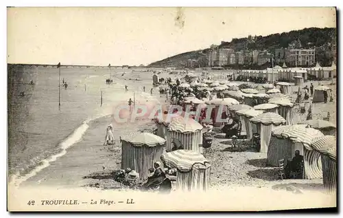 Cartes postales Trouville La Plage