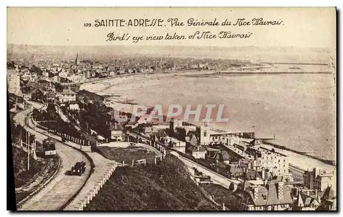 Cartes postales Sainte Adresse Vue Generale du nice Havrais