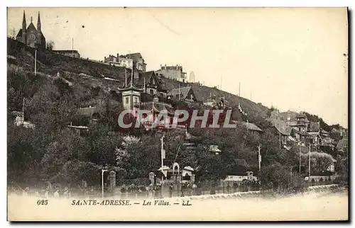 Cartes postales Sainte Adresse Les Villas