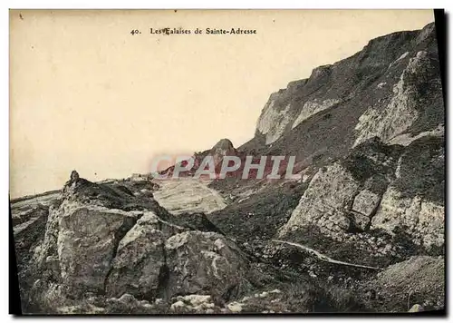 Cartes postales Les Falaises Sainte Adresse