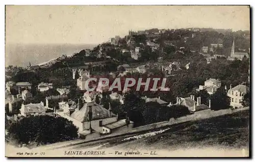 Cartes postales Sainte Adresse Vue generale