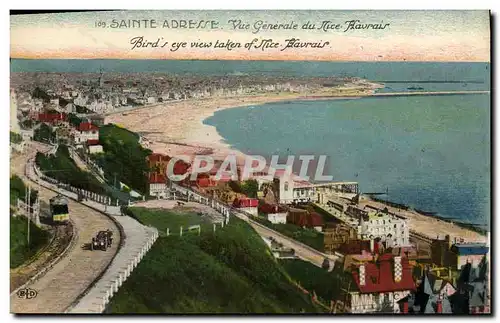 Cartes postales Sainte Adresse Vue Generale du Nice Havrais