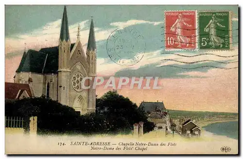 Ansichtskarte AK Sainte Adresse Chapelle Notre Dame des Flots