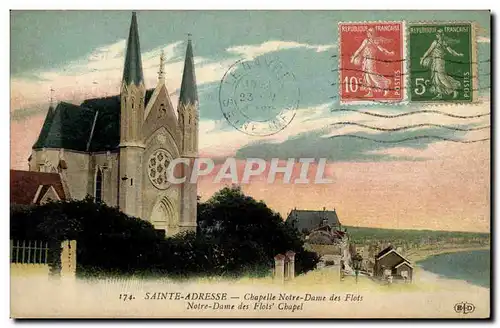 Cartes postales Sainte Adresse Chapelle Notre Dame des Flots