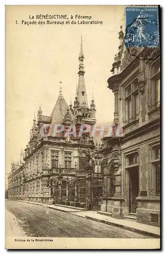 Ansichtskarte AK La Benedictine Fecamp Facade des Breaux et du Laboratoire