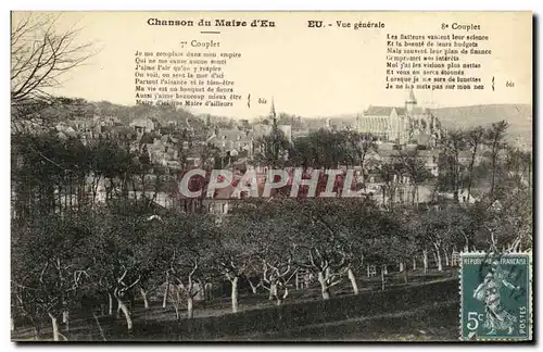 Cartes postales Chanson du Maire d Eu Vue generale