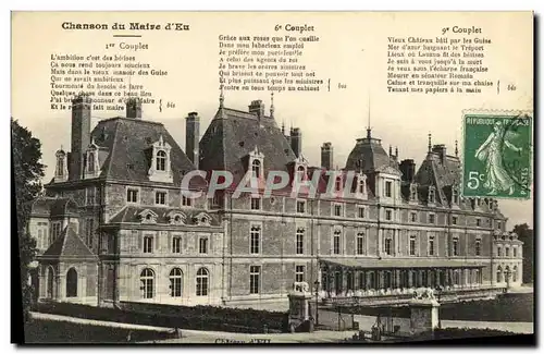 Cartes postales Chanson du Maire d Eu