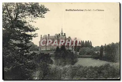 Ansichtskarte AK Gaillefontaine Le Chateau