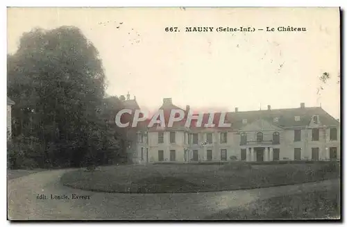 Cartes postales Mauny Le Chateau