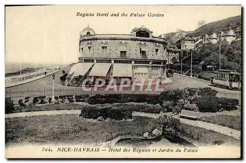 Cartes postales Nice Havrais Hotel Des Regates et Jardin du Palais