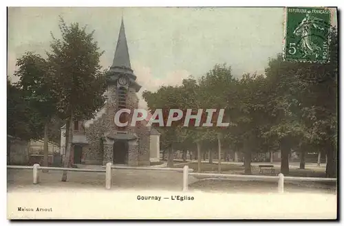 Cartes postales Gournay l eglise