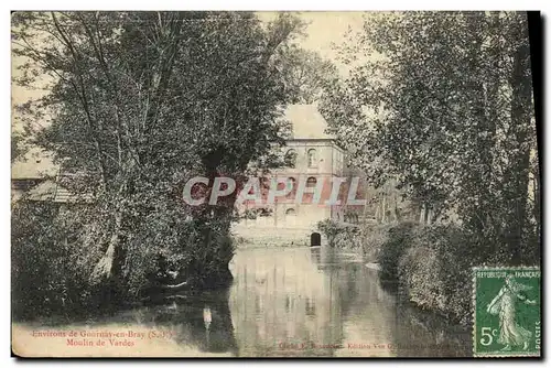 Cartes postales Environs de Gournay en Bray Moulin de vardes