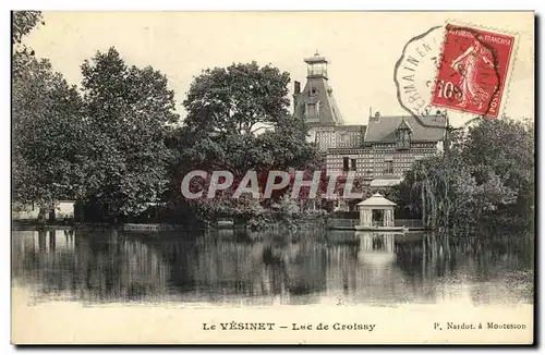 Ansichtskarte AK Le Vesinet Lac de Croissy