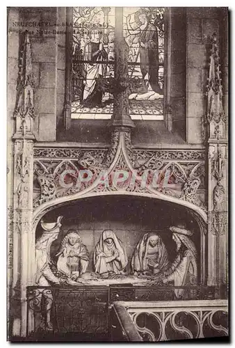 Cartes postales Neuchatel en Bray Eglise Notre Dame le sepulcre