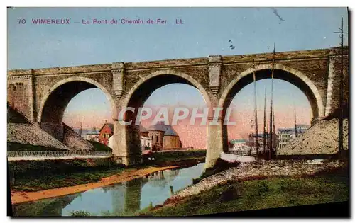 Ansichtskarte AK Wimereux Le Pont du Chemin de Fer