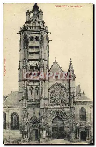 Cartes postales Pontoise Saint Maclon