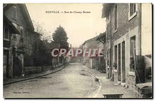 Cartes postales Eurville Rue du Champ Boison