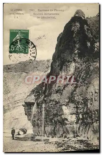 Cartes postales Environs de Fecamp Sources inscrutantes de Gravinval