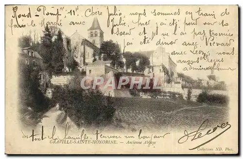 Cartes postales Graville Sainte Honorine Ancienne Abbaye