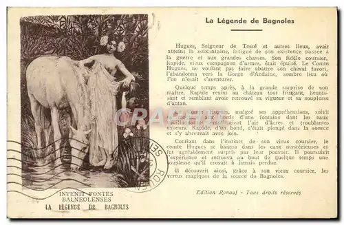 Cartes postales La legende de Bagnoles Cheval