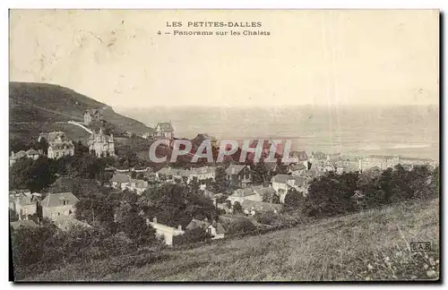 Cartes postales Les Petites Dalles Panorama Sur Les Chalets