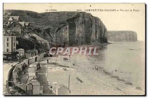 Cartes postales Les Petites Dalles Vue Sur la Plage