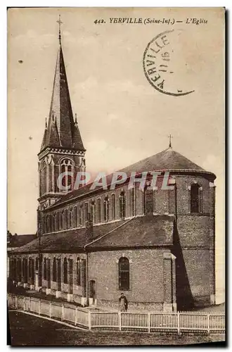 Cartes postales Yerville L Eglise